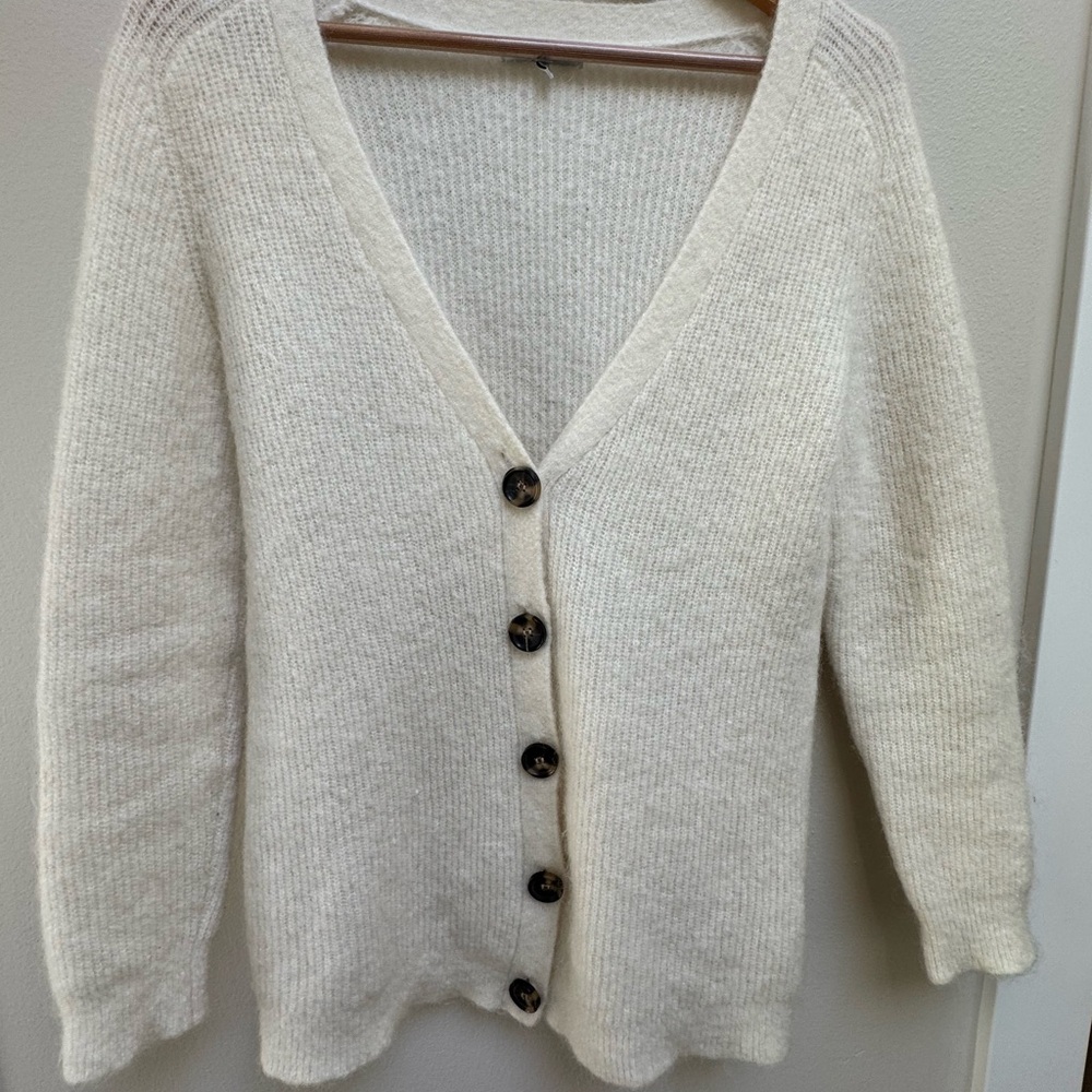 Ganni wool cardigan size S